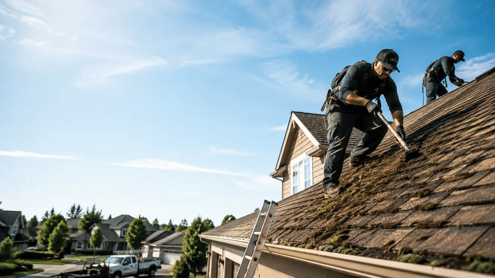 Roof Moss Removal in Stringer, MS near me